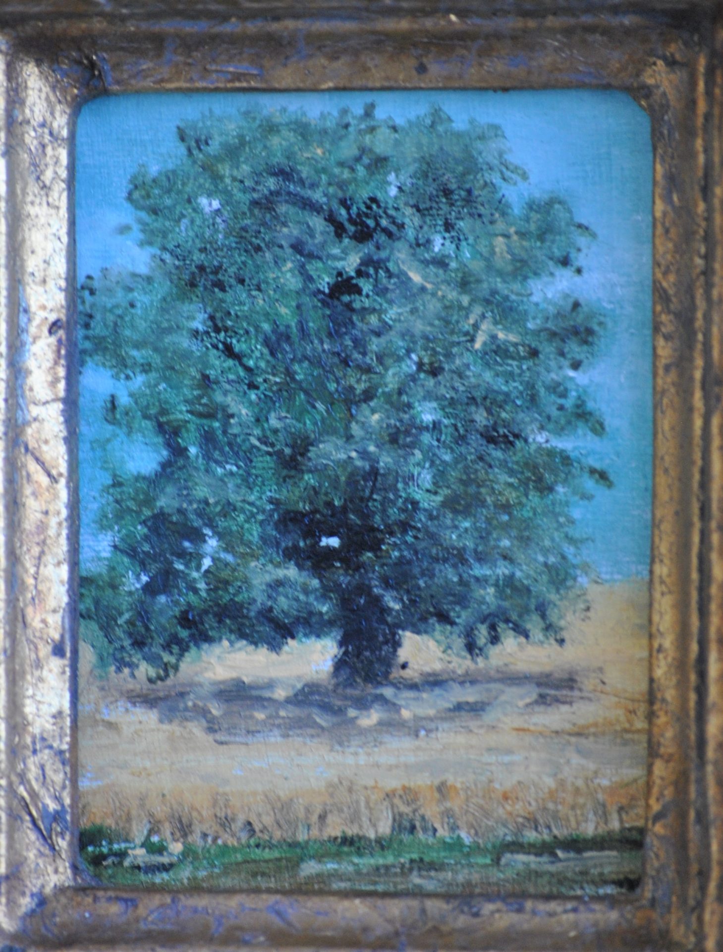“Quercia con grano” olio su tavoletta cm 7×9 “Quercia con grano” olio su tavoletta cm 7×9
