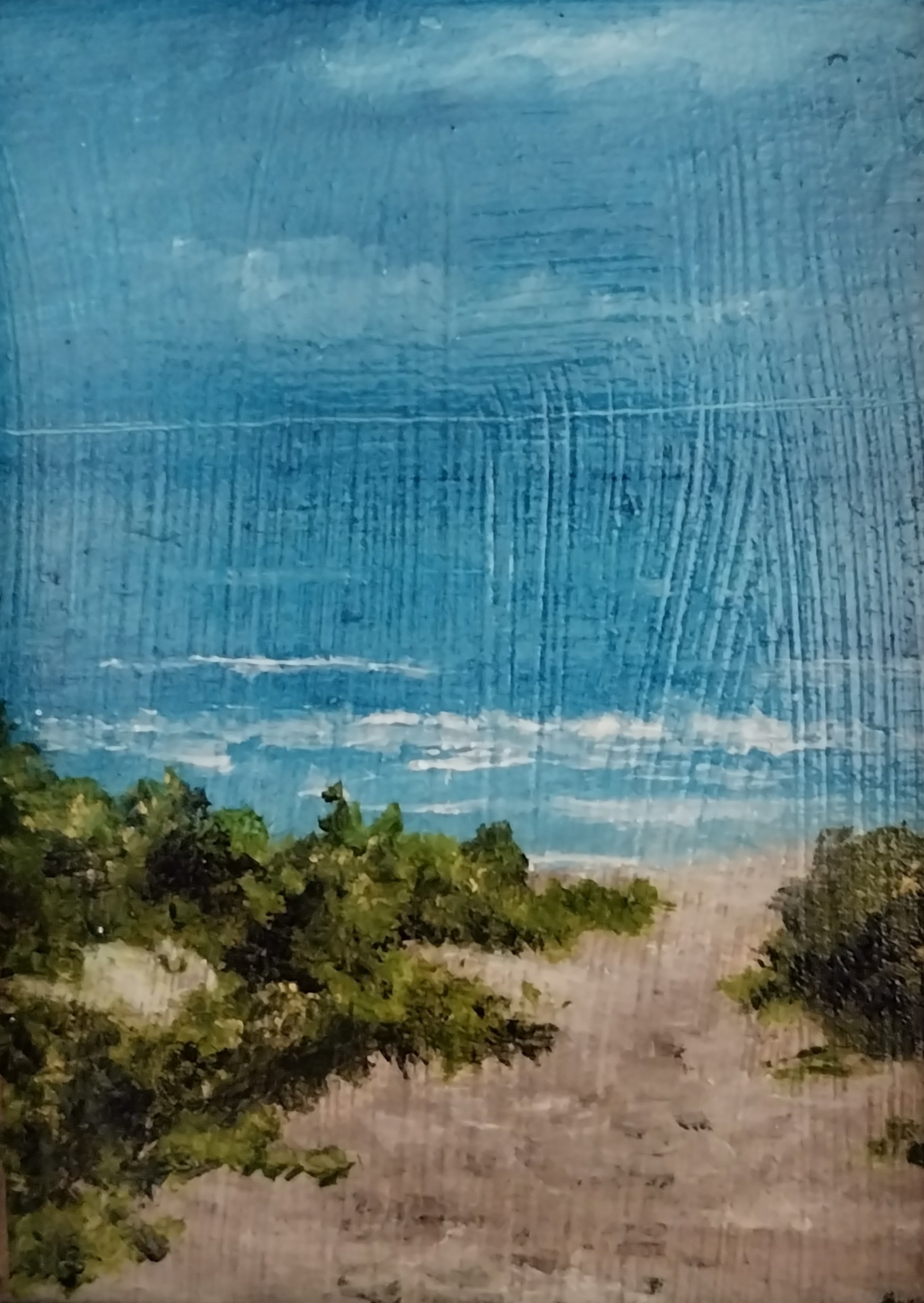 “Marina”- olio su tavoletta cm 9×12